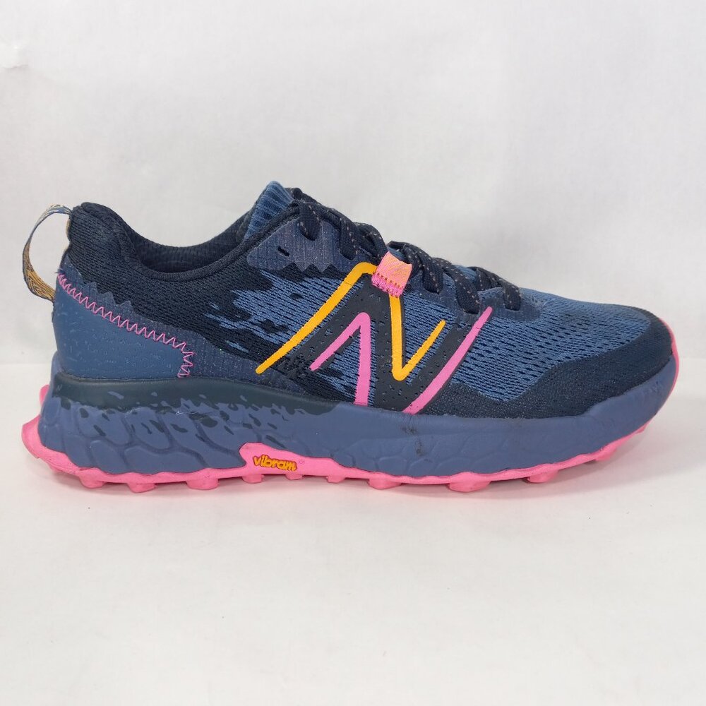 New Balance Fresh Foam Hierro v7 Wm 6.5 Trail Running Shoes Blue Pink WTHierP7